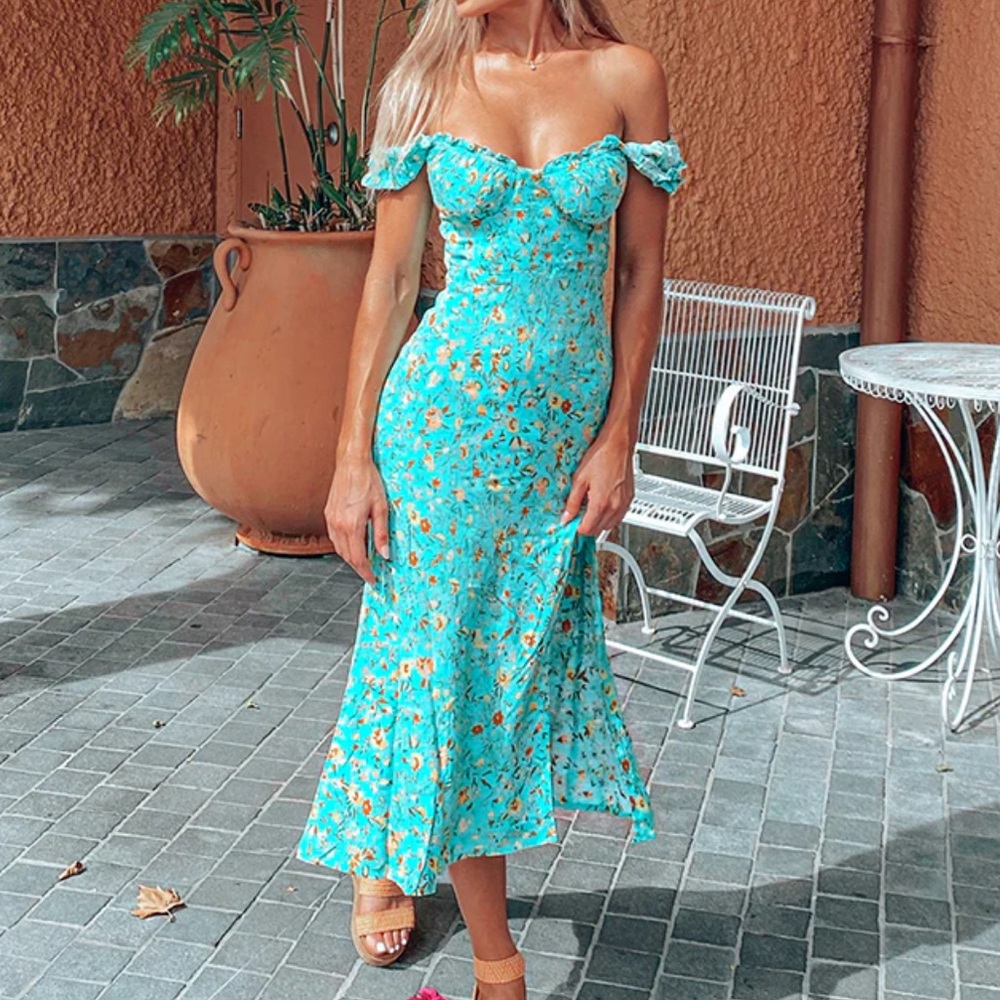 Fortunate One Your Last Chance Midi Dress